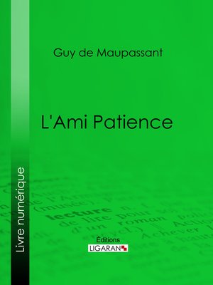 cover image of L'Ami Patience